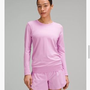 Lululemon Swiftly tech Long sleeve relaxed size 6